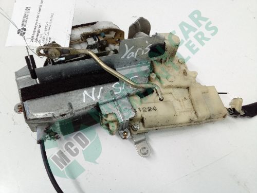 TOYOTA YARIS 2005 MK1 99 - 05 PASSENGER FRONT DOOR LOCK NSF