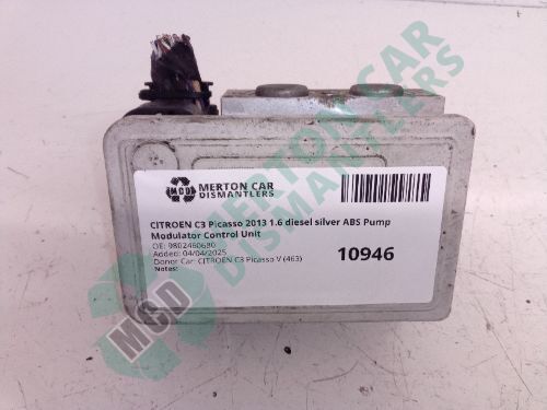 CITROEN C3 Picasso 2013 1.6 diesel ABS Pump Modulator Control Unit