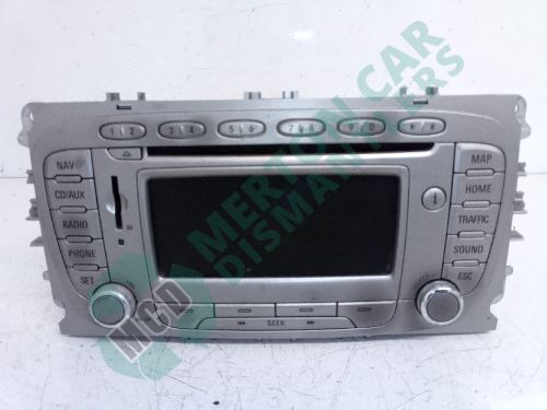 FORD mk4 Mondeo Galaxy 2006-2014 SAT NAV radio CD player MAY NEED CODE