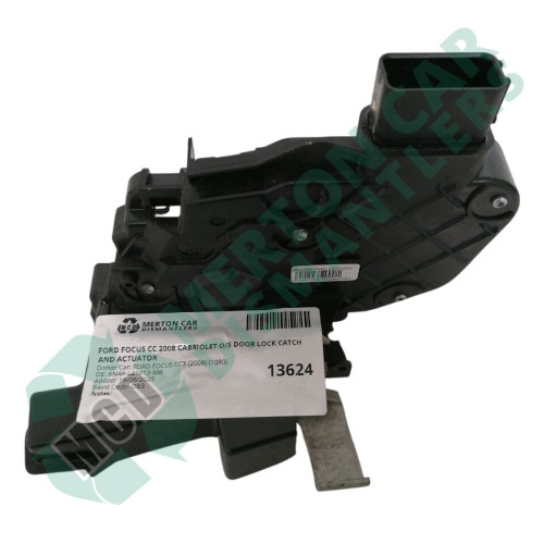FORD FOCUS CC 2008 CABRIOLET O/S DOOR LOCK CATCH AND ACTUATOR