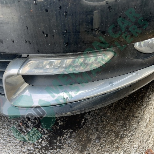 RENAULT GRAND SCENIC 2013 FACELIFT MK4 BLACK COMPLETE FRONT BUMPER