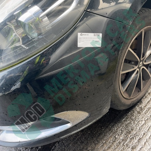 RENAULT GRAND SCENIC 2013 FACELIFT MK4 BLACK COMPLETE FRONT BUMPER