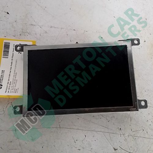 PEUGEOT 508 2015 GPS Sat Nav Radio CD Player Head unit set 2012-2018