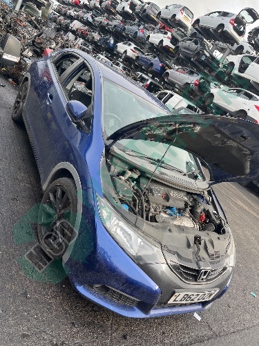 HONDA CIVIC 2012 mk9 BLUE DOOR REAR RIGHT SIDE OSR
