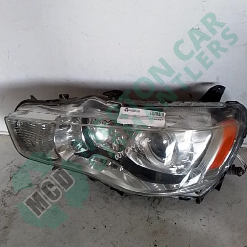 MITSUBISHI Outlander MK2 10-12  HEADLIGHT HEADLAMP XENON LEFT SIDE PASSENGER