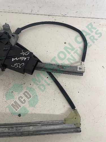 RENAULT LAGUNA MK2 2007 00 - 07 DRIVERS FRONT WINDOW REGULATOR BIG PLUG TYPE
