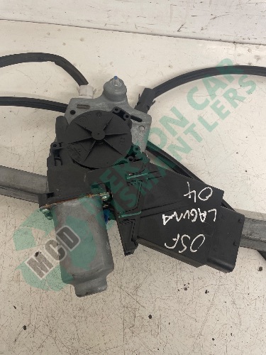 RENAULT LAGUNA MK2 2007 00 - 07 DRIVERS FRONT WINDOW REGULATOR BIG PLUG TYPE