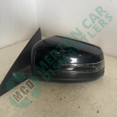 MERCEDES CLA 2013 - 16 BLACK Wing Door Mirror Left Side Power Fold