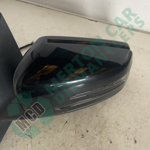MERCEDES CLA 2013 - 16 BLACK Wing Door Mirror Left Side Power Fold