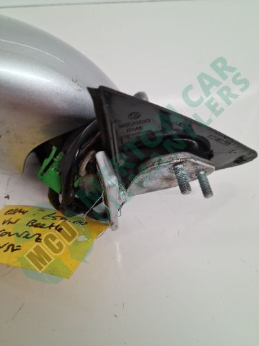 VW Beetle Convertible Wing Door Mirror Left Side Electric