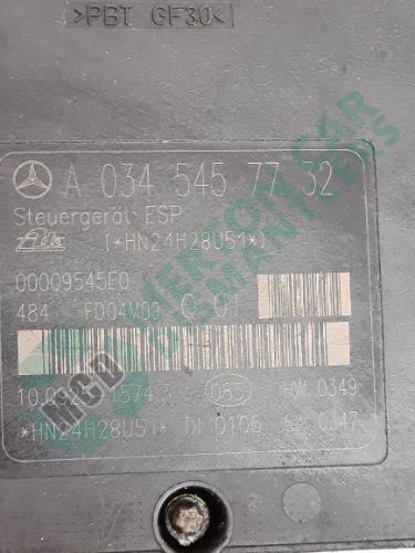 MERCEDES-BENZ C Class ABS Pump Modulator Control Unit A0054312912Q01