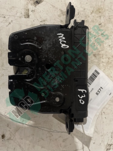 BMW 3 Series F30 2013 3.0 N57D30O1 Boot Cover Lock