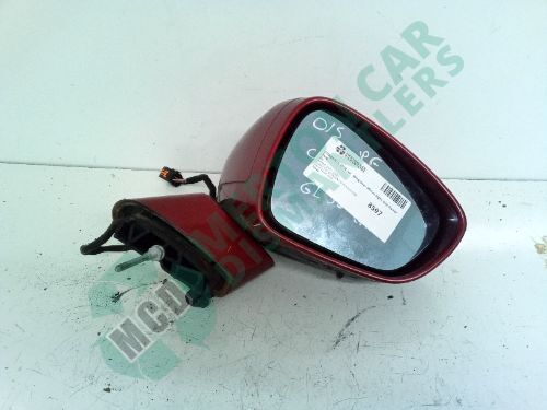 CITROEN C5 2008 red   Wing Door Mirror Right Side Power Fold